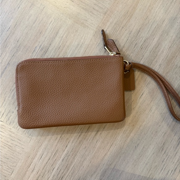 Coach double zipper wristlet wallet - Picture 2 of 3